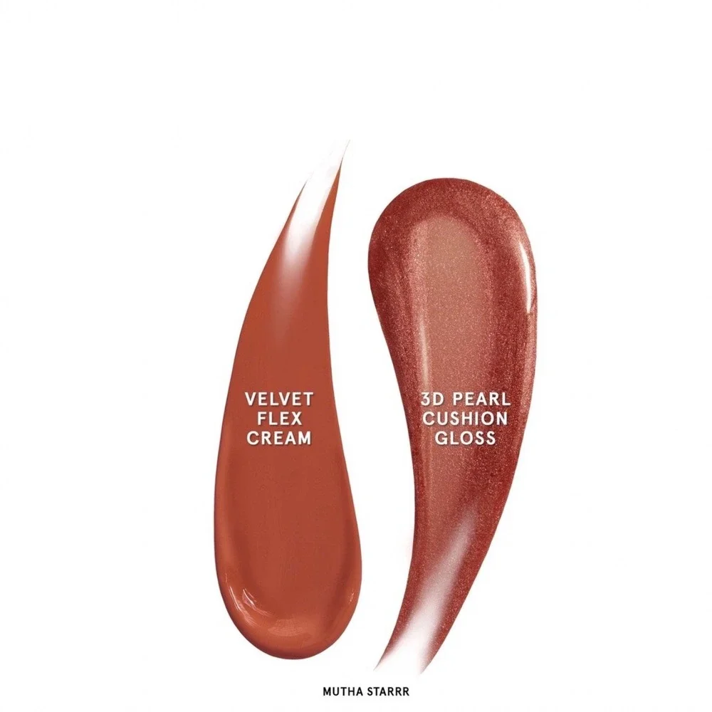 NEW‎ One Size Lip Snatcher Velvet Flex Cream Cushion Gloss Duo 